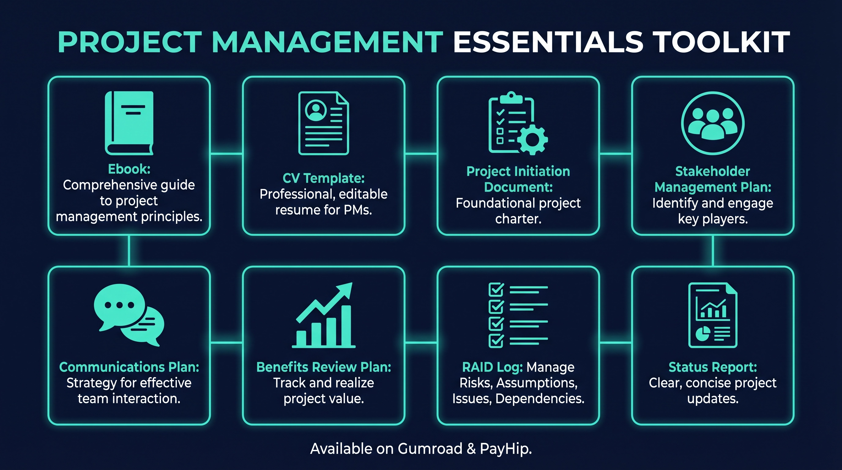 PM Reporting Toolkit | Project Management Templates Download